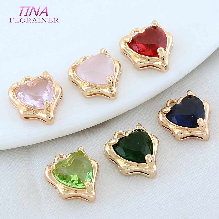 Table Tennis 11 - 6PCS 11*13MM 18K 골드 컬러 황동