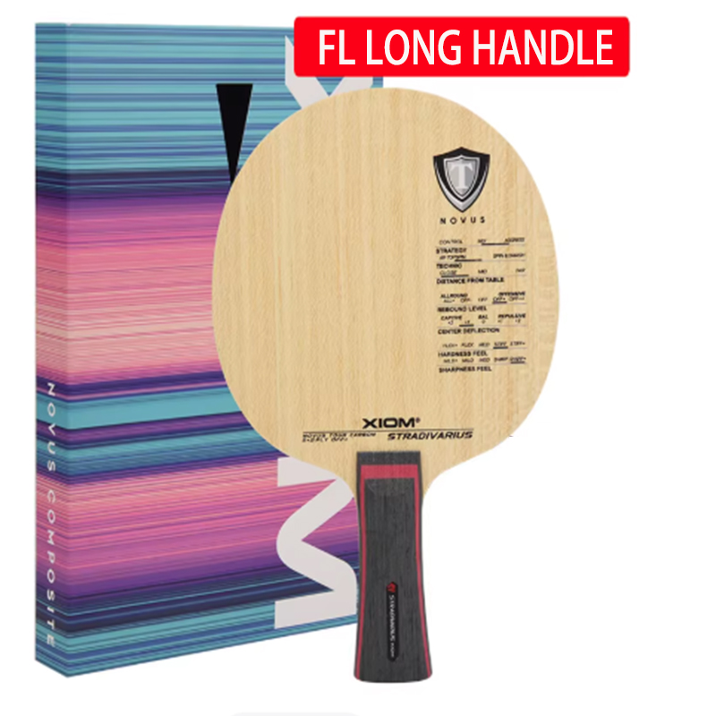 Table Tennis Blade - XIOM 스트라디바리우스 탁구 블레이드 5+2 카본