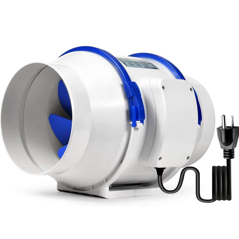 Rubber Booster Speed - 6인치 인라인 덕트형 송풍기, 속도 조절기가