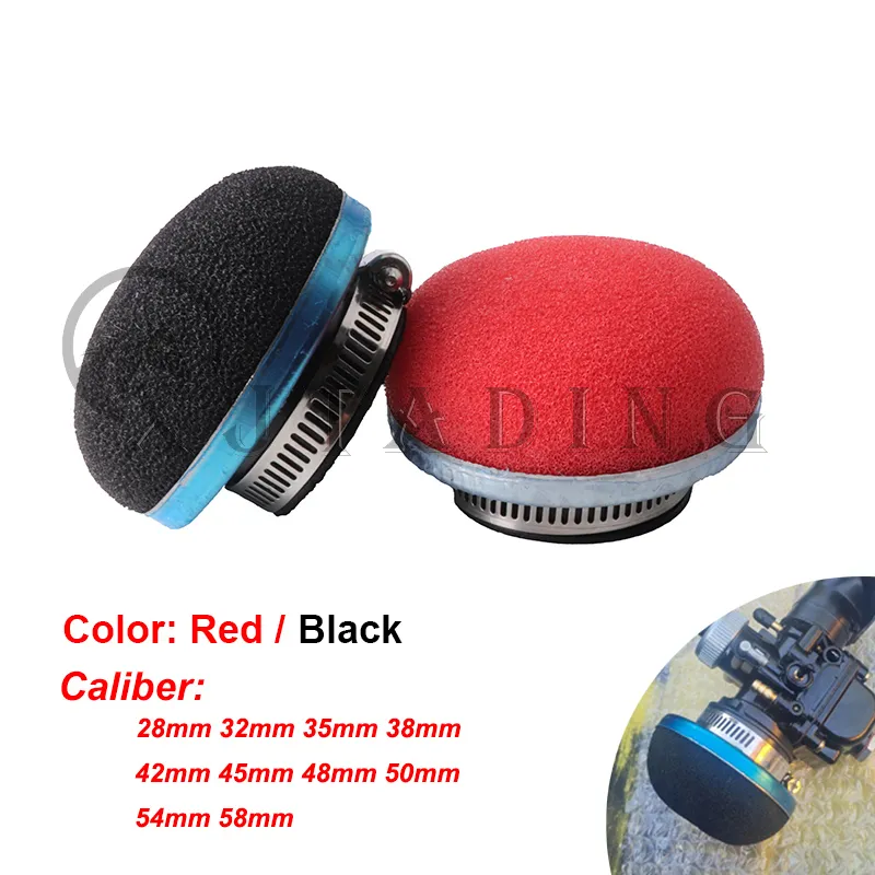 Rubber Cleaner Foam - 오토바이 28/32/35/38/42/45/50/54/58MM Stright 폼 에어 필터