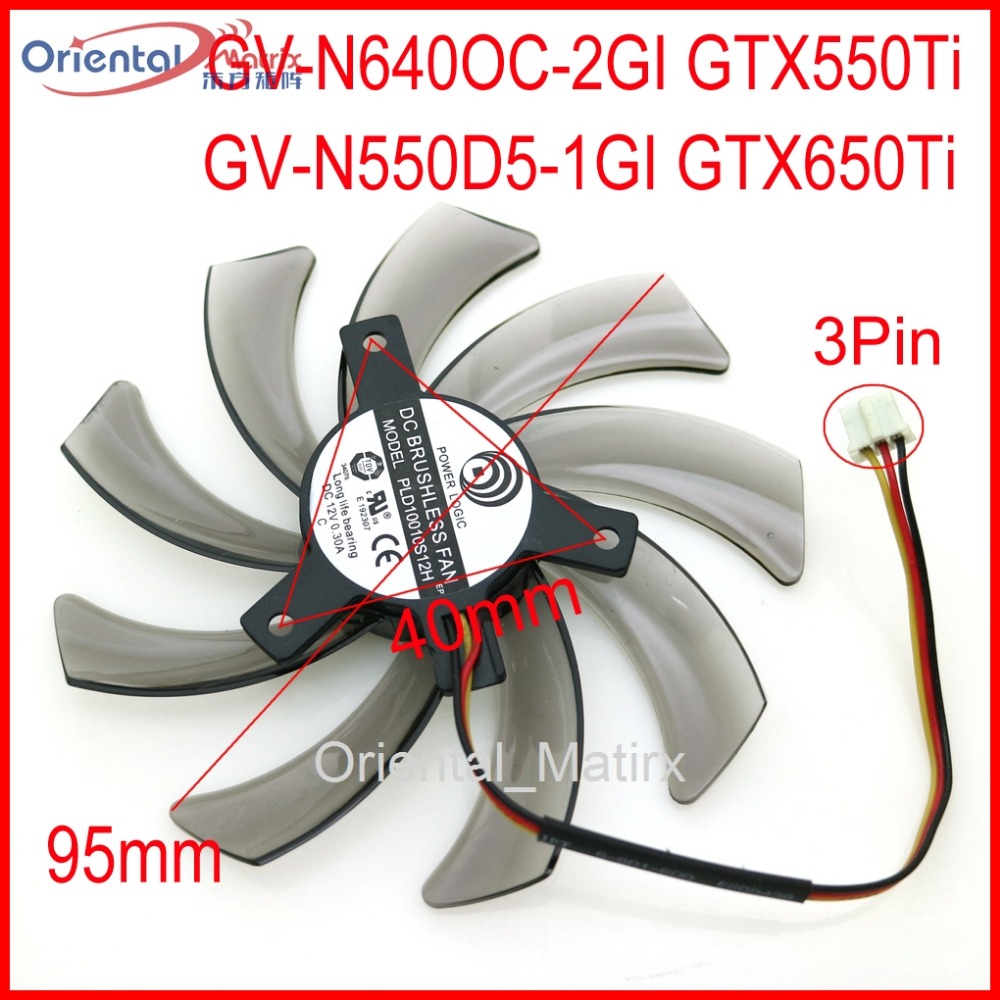 Table Tennis 11 - PLD10010S12H 12V 0.30A 95mm Gigabyte GV-N640OC-2GI