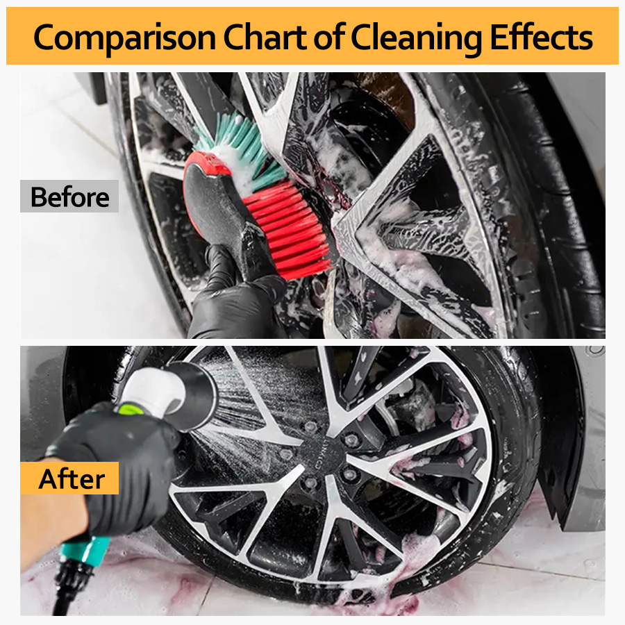 타이어 클리너 폼 스프레이 - 즉각적인 블랙 타이어 코 - Rubber Cleaner Foam 리뷰 및 가격