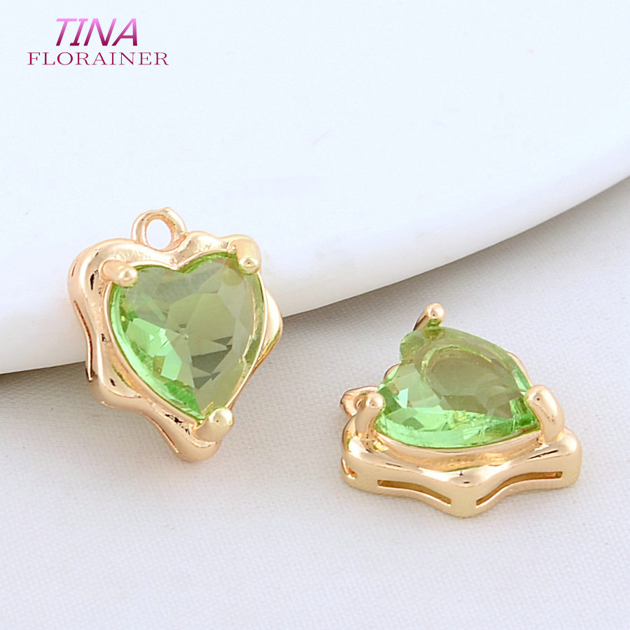 6PCS 11*13MM 18K 골드 컬러 황동 하트 참 - Table Tennis 11 리뷰 및 가격