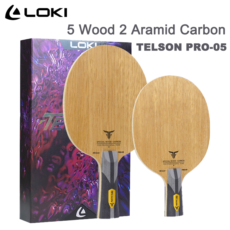 LOKI TELSON PRO-05 탁구 블레이드 5 우 - Table Tennis Blade 리뷰 및 가격