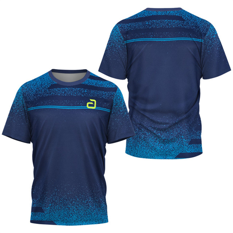 남성 탁구 티셔츠 언더커런트 패턴 남성 여름 테니스 배 - Table Tennis Outfit 리뷰 및 가격