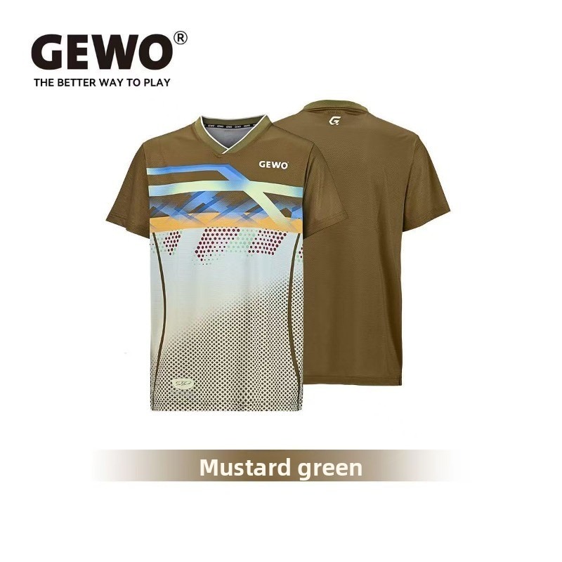 독일 GEWO 새로운 탁구 전문 스포츠 반팔 빠른 건조 - Table Tennis Outfit 리뷰 및 가격