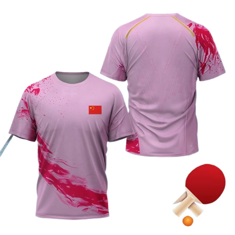 중국 드래곤 탁구 그래픽 T 셔츠 남성 의류 패션 배드 - Table Tennis Outfit 리뷰 및 가격