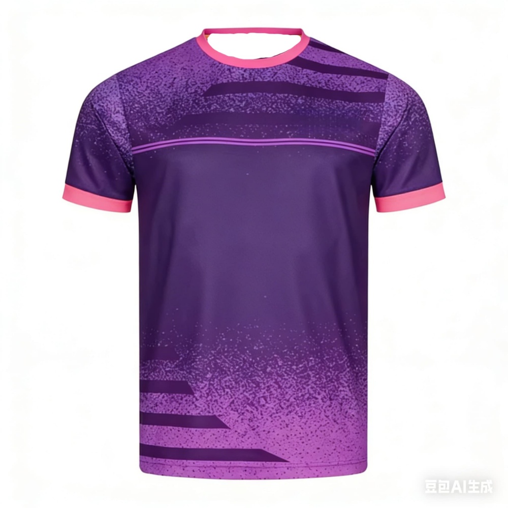 새로운 남성 탁구 티셔츠 그라디언트 패턴 남성 여름 통 - Table Tennis Outfit 리뷰 및 가격