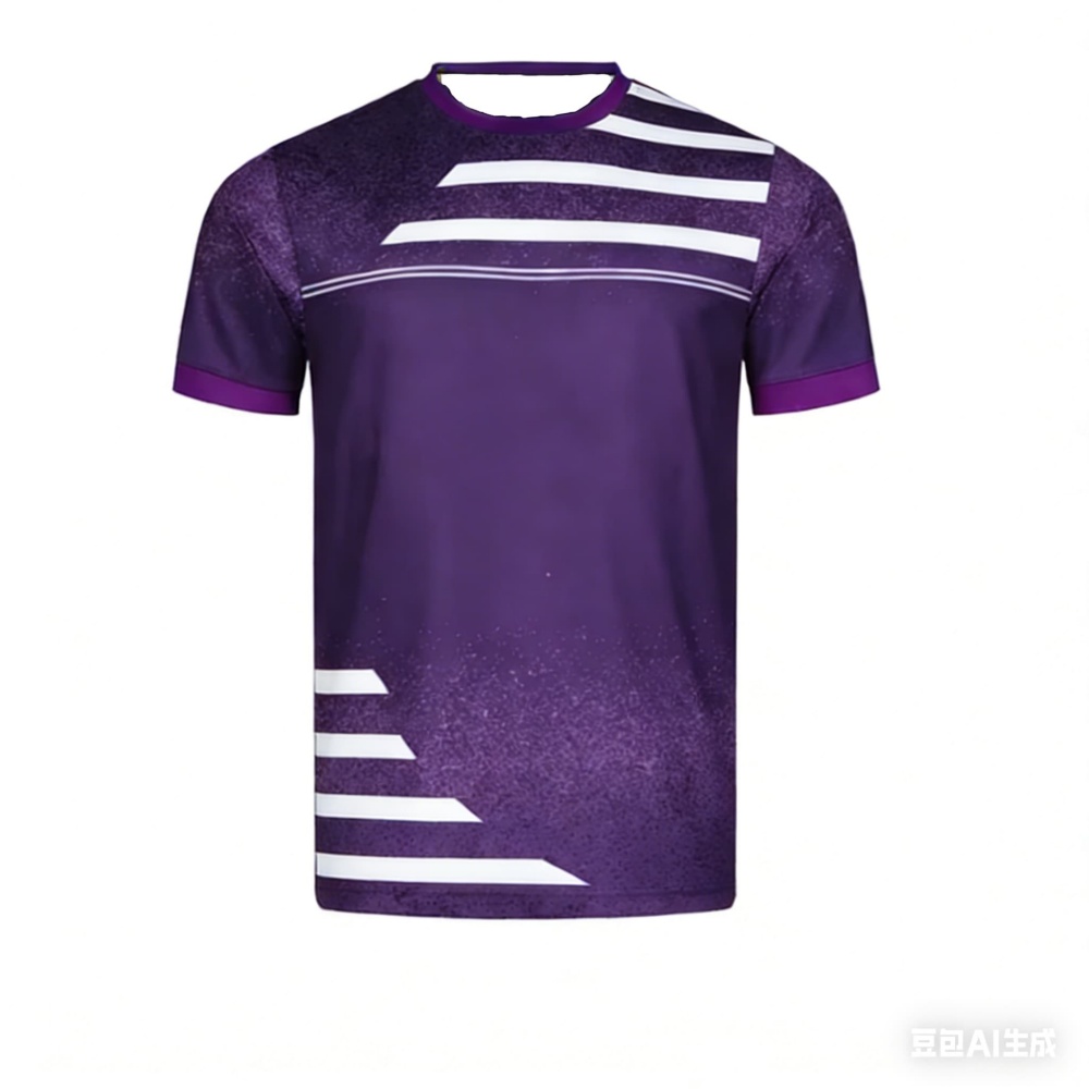 새로운 남성 탁구 티셔츠 그라디언트 패턴 남성 여름 통 - Table Tennis Outfit 리뷰 및 가격